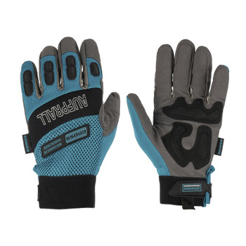 Изображение товара Комбинированные универсальные перчатки с защитными накладками размер L Gross