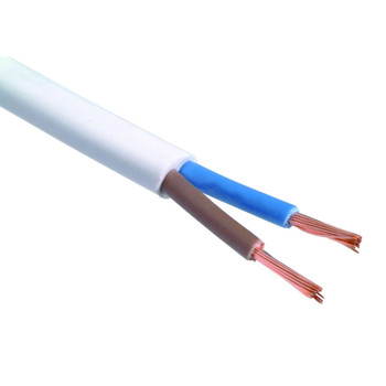 Изображение товара Провод ПВС 2х2,5 ГОСТ белый 20 м Промэко