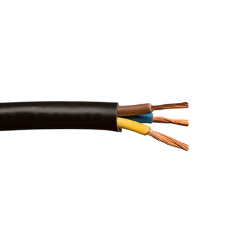 Изображение товара Провод ПВС 3х1,5 ГОСТ черный 5м Промэко