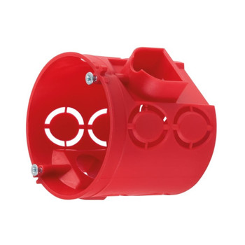 Коробка установочная 68х62мм для сплошных стен с соединителем TDM