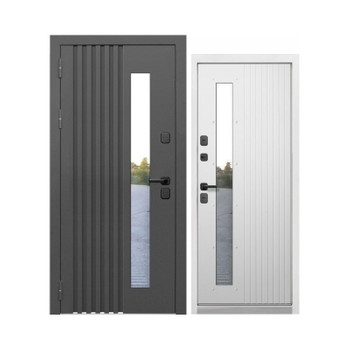 Изображение товара Входная дверь Luxor Termo Reika 960 мм с терморазрывом и стеклопакетом Муар