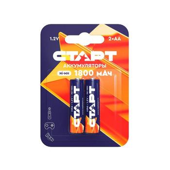 Аккумулятор перезаряжаемый Старт АА 1800мАч 2шт