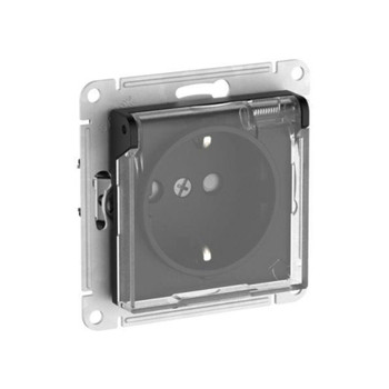 Изображение товара Механизм розетки с заземлением и защитными шторками AtlasDesign IP44 Systeme Electric