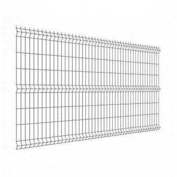 Секция заборная 3D 2700х1470мм d-3мм ячейка 55х235мм серая
