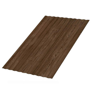 Изображение товара Профнастил КМП С8 1200х2000х0.5 Ecosteel Мореный дуб матовый