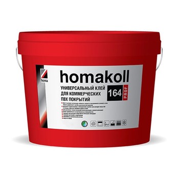 Клей Homakoll 164 Prof для коммерческих гибких покрытий, 1,3 кг