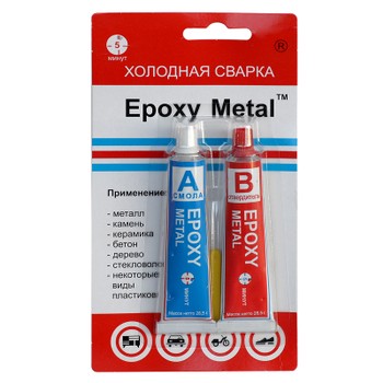 Клей эпоксидный ЭДП, 57г Epoxy metal (тубы)