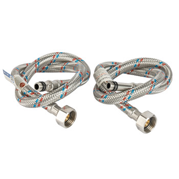 Гибкая подводка комплект для смесителя 60 см 2 шт