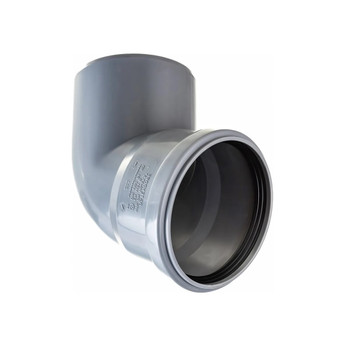 Изображение товара Отвод канализационный 110 мм 67 градусов Ostendorf для внутренней канализации