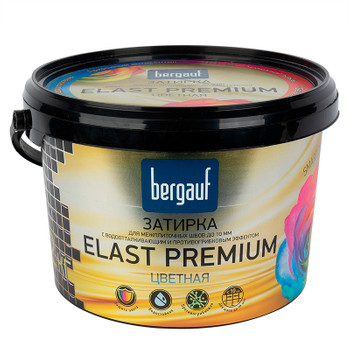 Затирка цементная Bergauf Elast Premium багама 2 кг