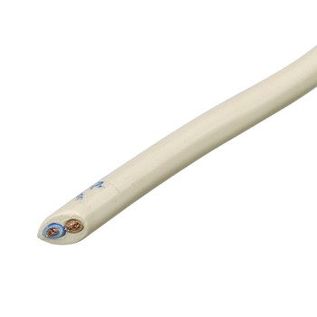 Провод ПВС 2х1,5 ГОСТ белый 50м