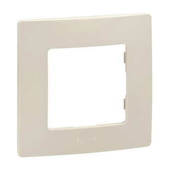 Рамка 1-местная Legrand Etika, слоновая кость