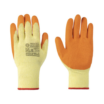 Изображение товара Трикотажные перчатки с латексным покрытием для защиты и сцепления
