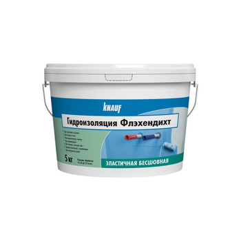 Изображение товара Гидроизоляция полимерная Knauf Флэхендихт 5кг