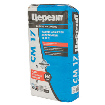 Клей для плитки Церезит СМ 17 C2TE S1, 25 кг