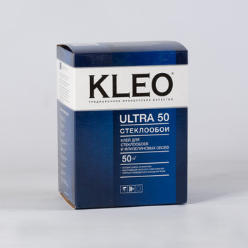 Клей обойный KLEO ULTRA для стеклообоев и флизелиновых обоев 500 г