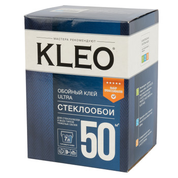 Клей обойный KLEO ULTRA для стеклообоев и флизелиновых обоев 500 г
