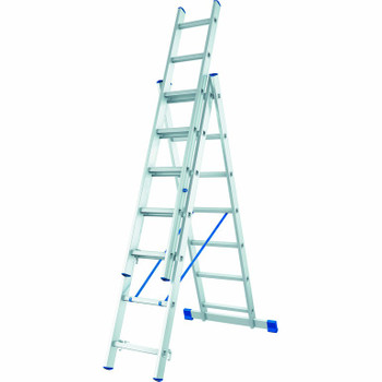 Лестница трехсекционная 10 ступеней