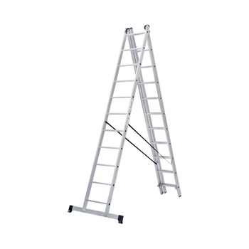 Лестница трехсекционная 11 ступеней