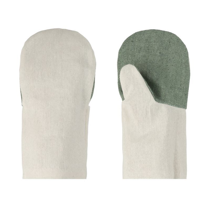 Рукавицы х/б с брезентовым наладонником