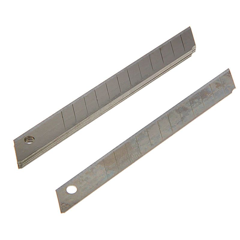 Лезвия сегментированные для ножей Tundra, 9×0,4 мм, 10 шт