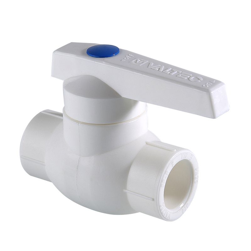 Кран шаровый полипропиленовый 20мм с ручкой полнопроходной Valtec