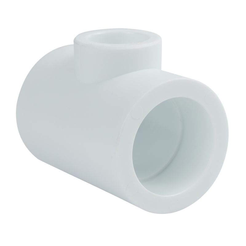 Тройник полипропиленовый 40х25х40мм переходной RTP