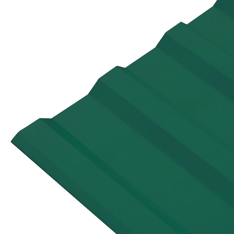 Профнастил МП-20 1150x2000 (ПЭ-RAL-6005-0,45 мм) зеленый мох