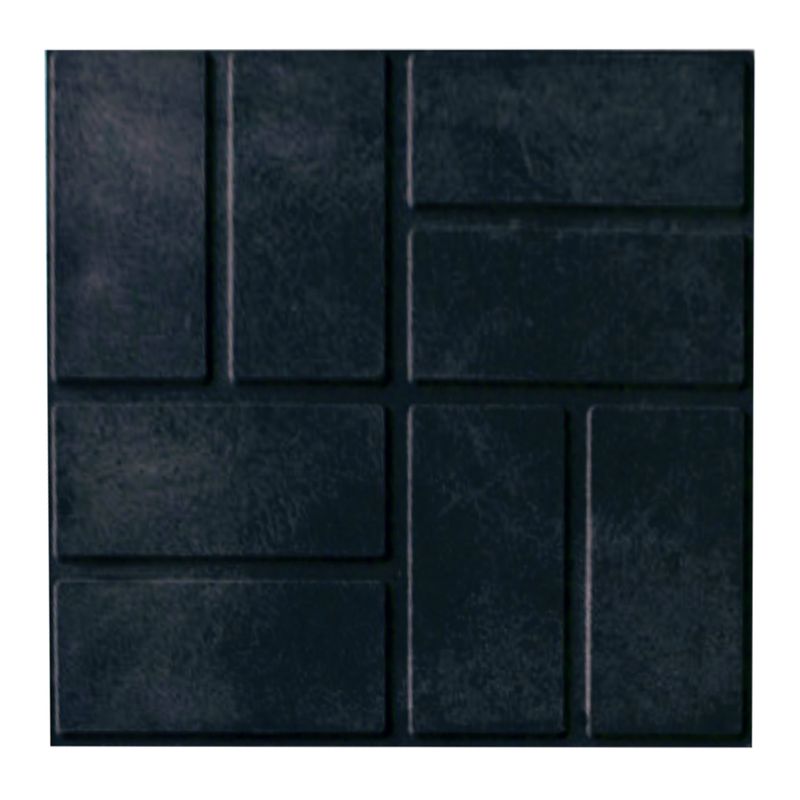Плитка тротуарная полимерпесчаная черная 250х250х20 мм