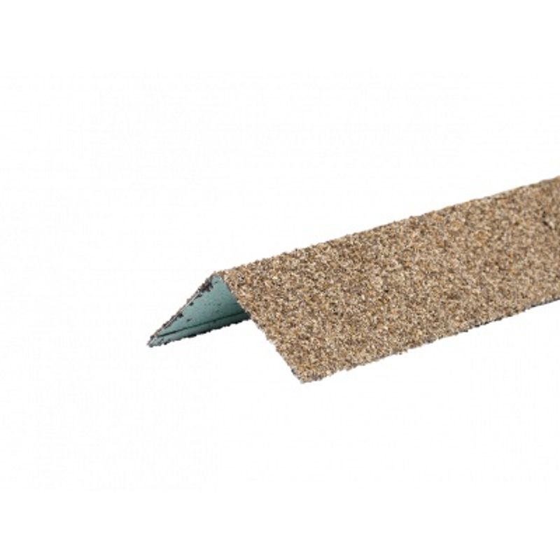 Угол металлический внутренний ТЕХНОНИКОЛЬ Hauberk песчаный кирпич 50х50х1250 мм