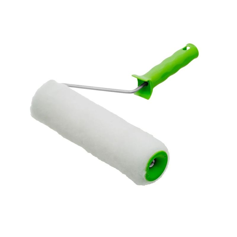 Валик с ручкой 250мм полиэстр, ядро 48мм, ворс 15мм, бюгель 6мм