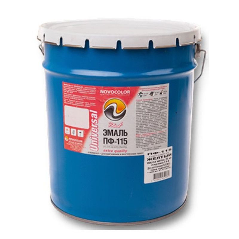 Эмаль пф 115 бочка. Эмаль пф-115 серая (25 кг) новоколор. Эмаль алкид. Эмаль пф-115 novocolor белая, 25 кг. Эмаль пф-115 0.