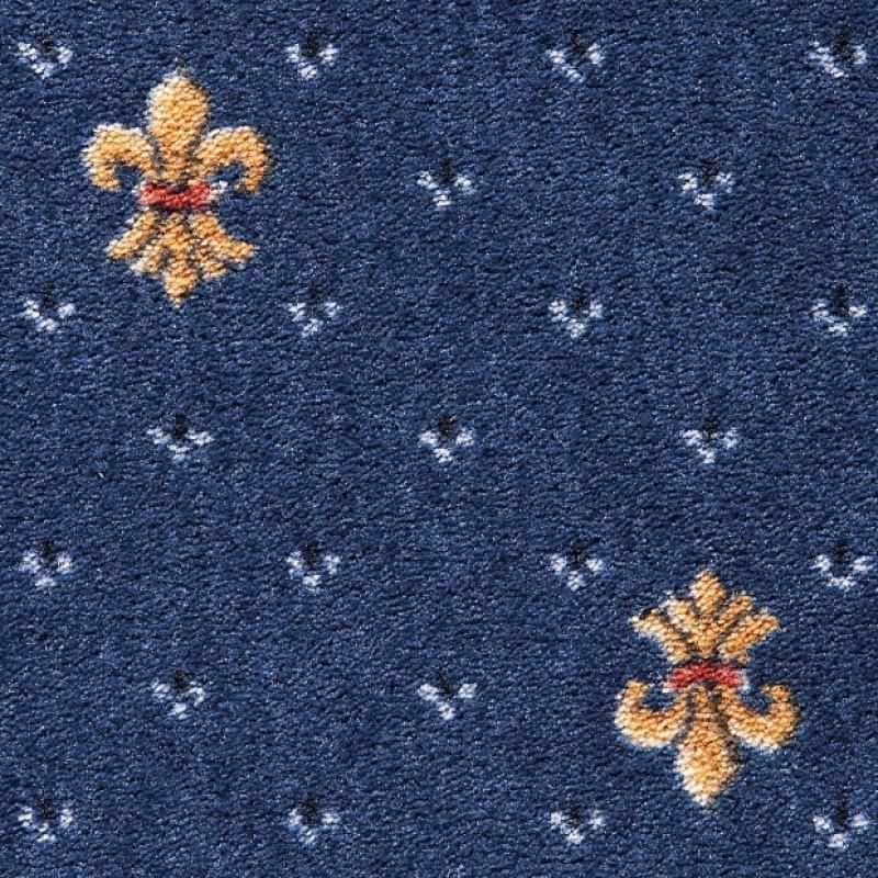 Покрытие ковровое Heritage 77, синий, 4,0 м, 100% РА