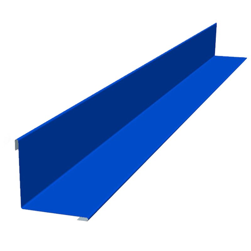 Планка угла внутреннего Металл Профиль синяя 50х50х3000 мм