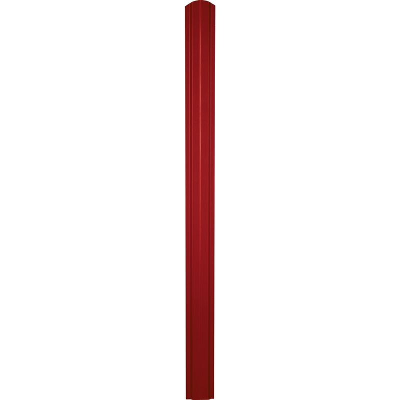 Металлоштакетник ТР-П 89 RAL 3003 красный, h 1,25м