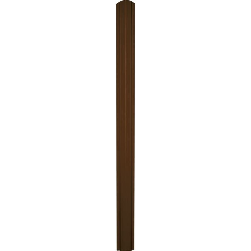 Металлоштакетник ТР-П 89 RAL 8017 коричневый, 1,25 м