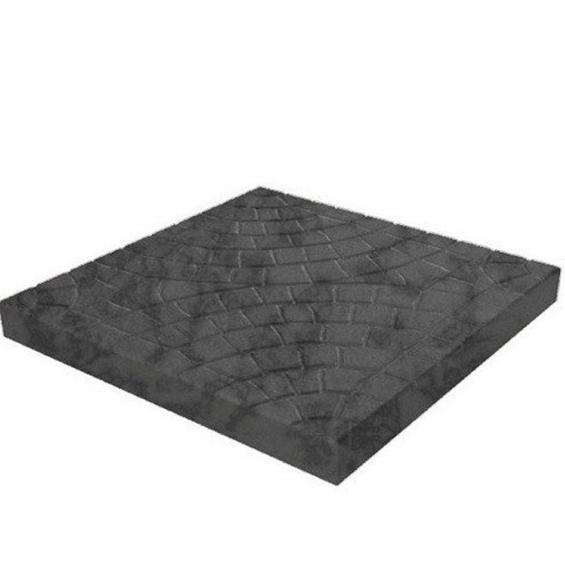 Плитка тротуарная  ЭКО-плит Колодец черная 300х300х30 мм