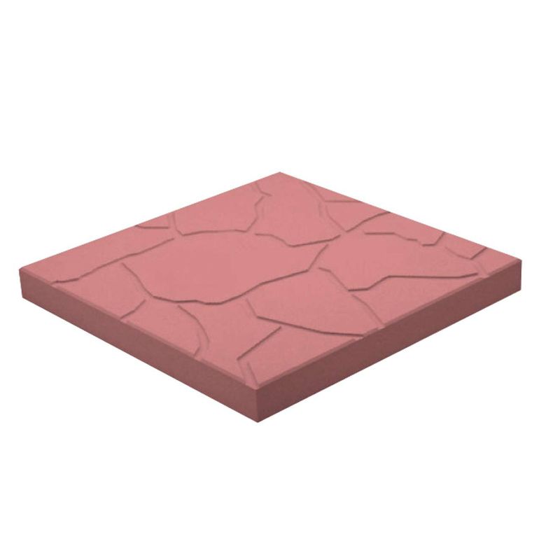 Плитка тротуарная ЭКО-плит Песчаник красная 300х300х30 мм