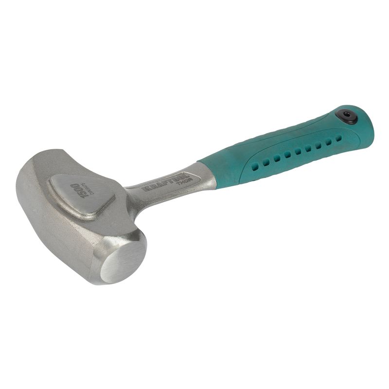 Кувалда 1,5кг цельнокованая прорезиненная рукоятка Kraftool