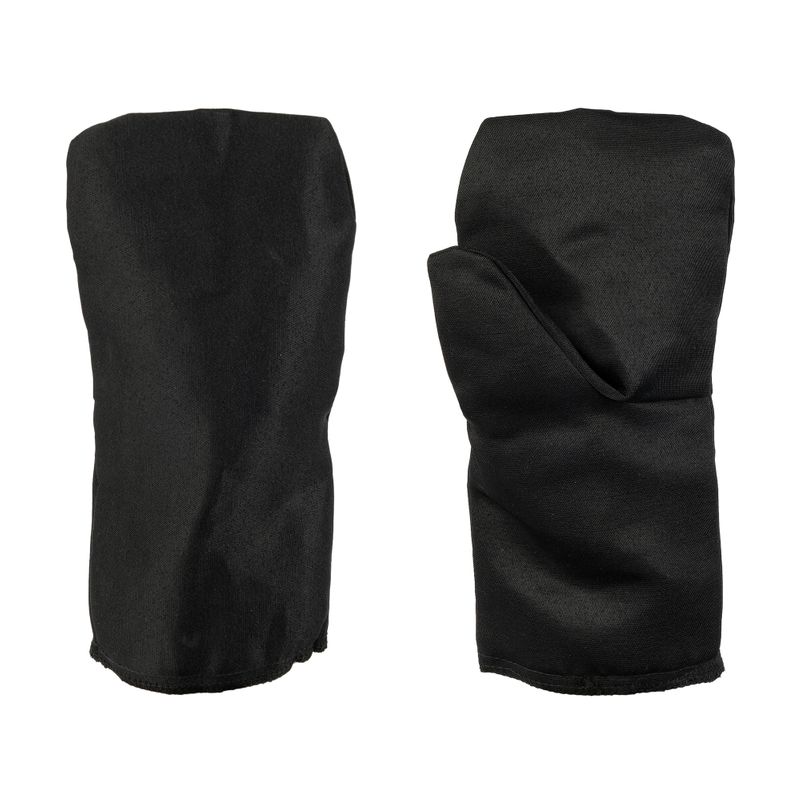 Рукавицы хлопковые с искусственным мехом