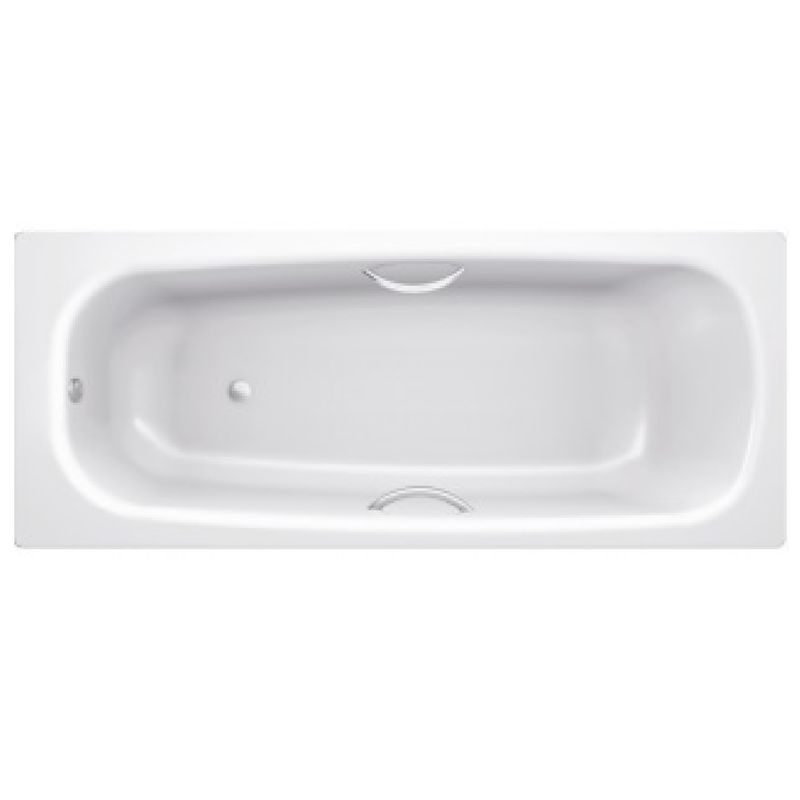 Стальная ванна с отверстиями для ручек BLB UNIVERSAL HG 150х70, B50H (без ножек)