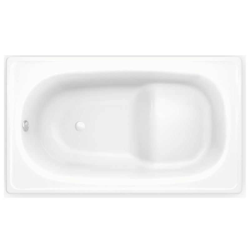 Стальная сидячая ванна BLB EUROPA MINI 105х70 BO5E (без ножек)