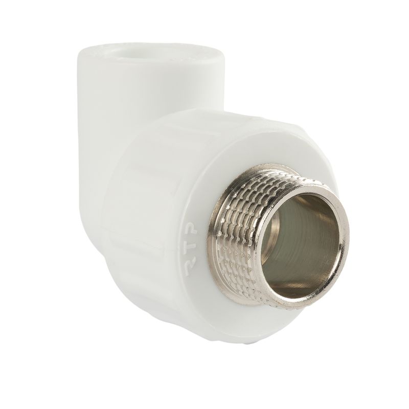 Угольник полипропиленовый 20х3/4" НР комбинированный RTP