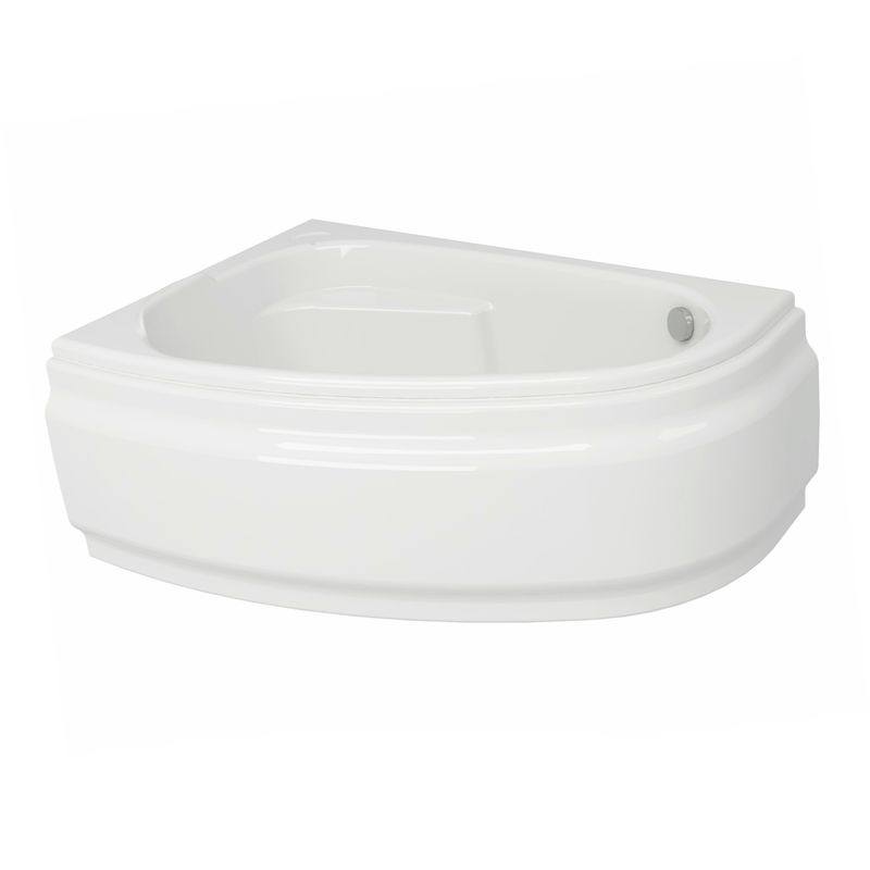 Ванна акриловая Cersanit Joanna 160x95см асимметричная белый