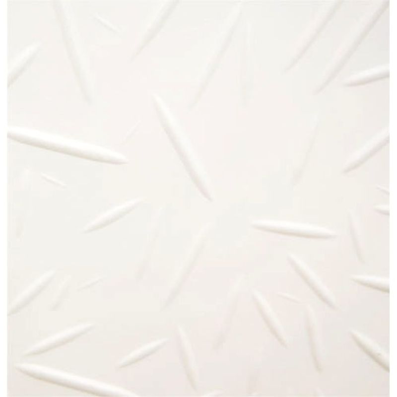 Потолок клеевой Белый Solid полистирол 50х50 С2027
