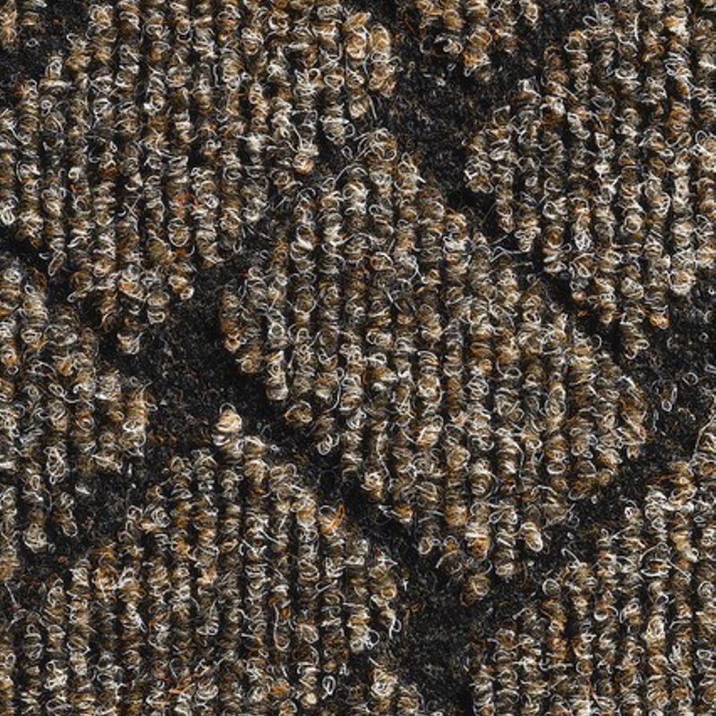 Покрытие ковровое Rhombus 60, 4 м, светло-коричневый, 75% PP/25% PES