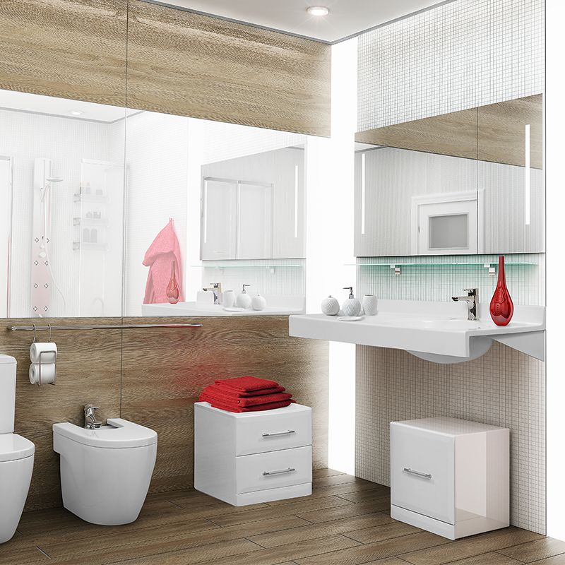 Зеркало Акватон Отель 120 (1A101402OT010)