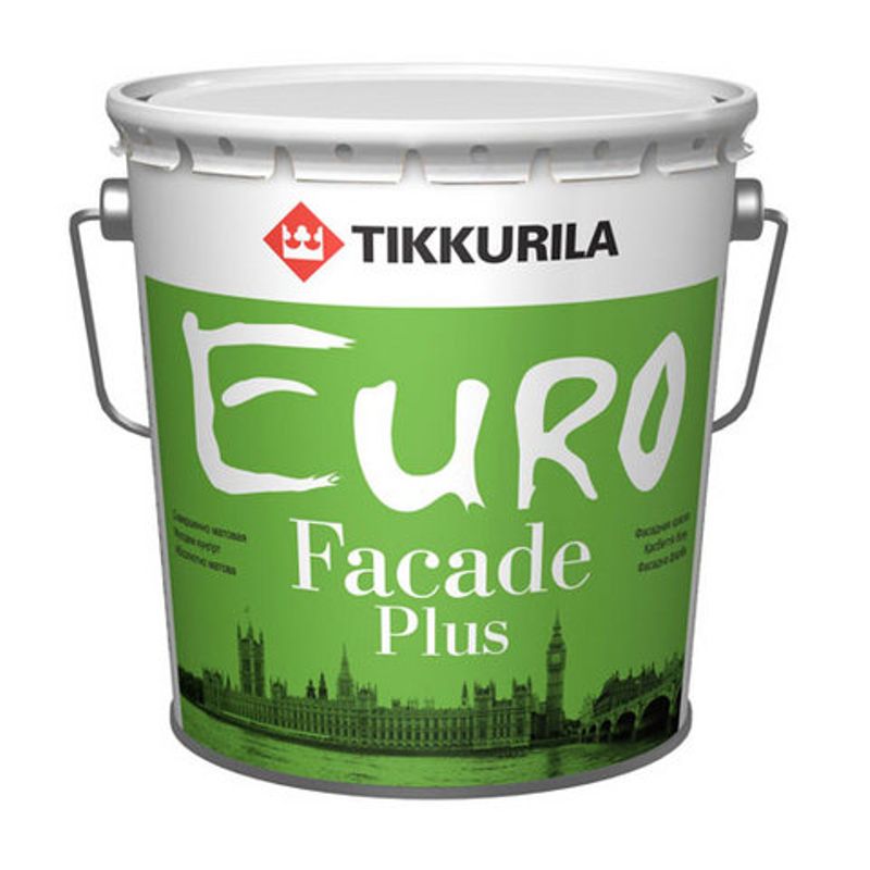 Краска Tikkurila Euro Facade фасадная Plus C 2.7л