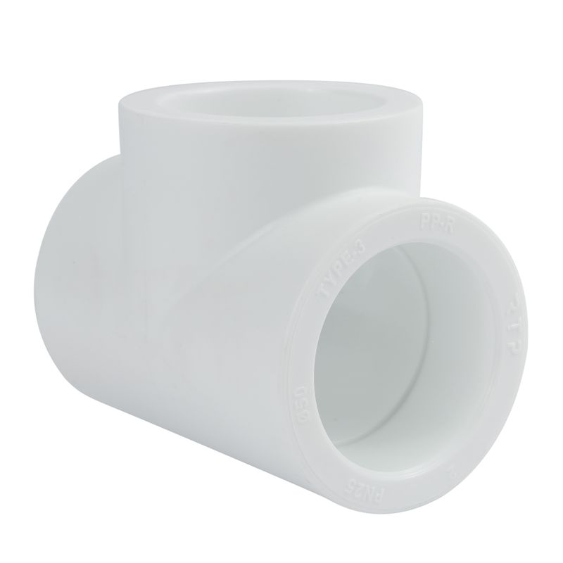 Тройник полипропиленовый 50мм соединительный RTP