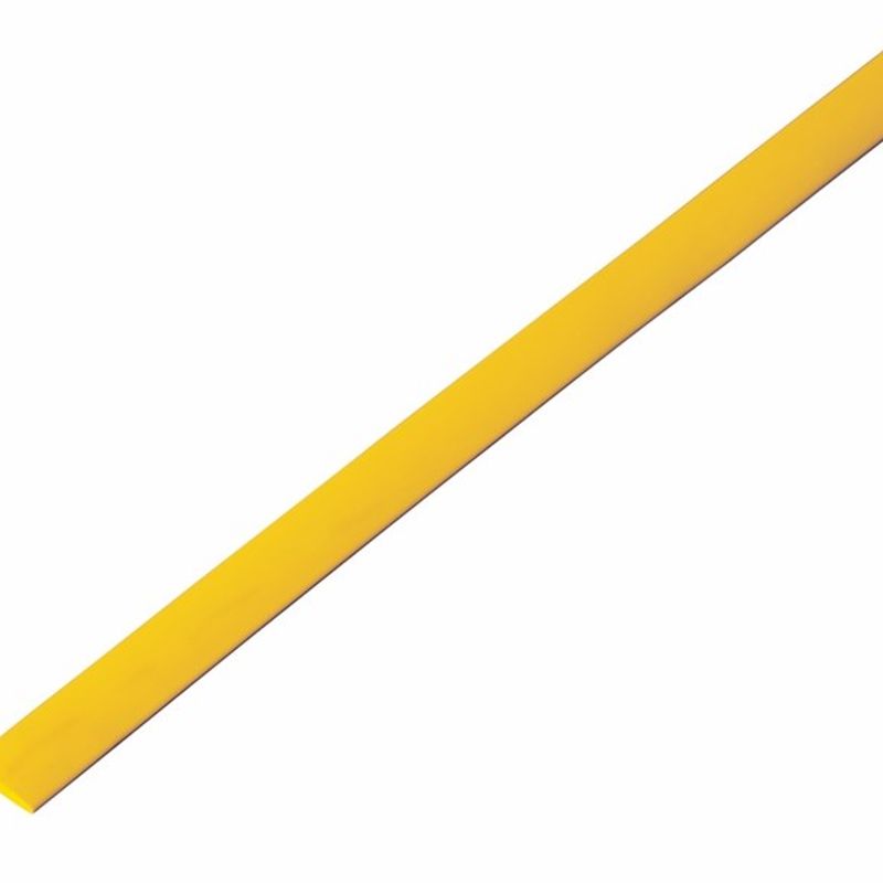 Термоусадка желтая 6,0/3,0 мм 1м REXANT